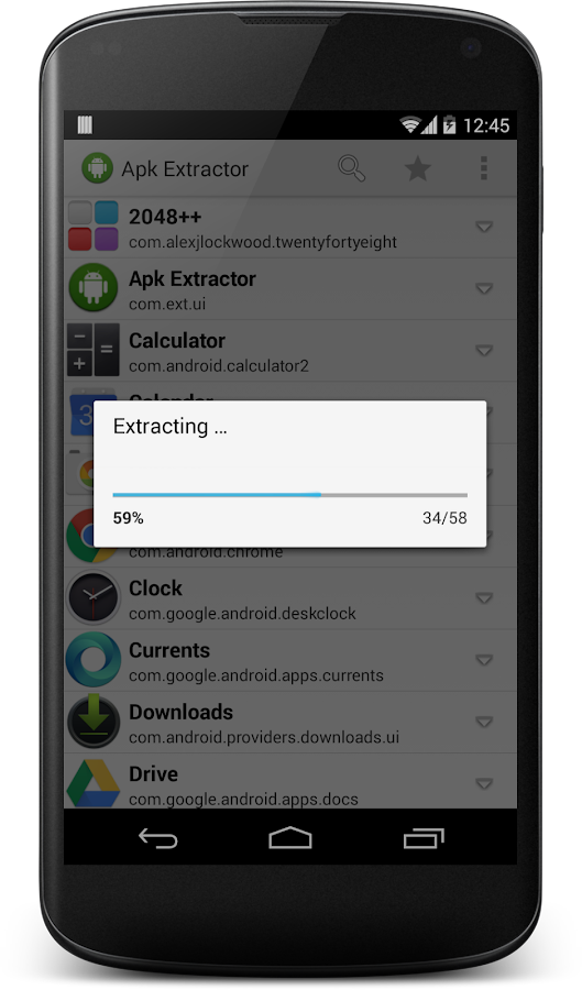 APK Extractor - screenshot