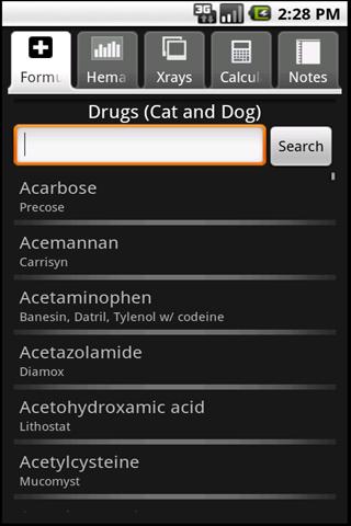 A Vet Tool Screen 1