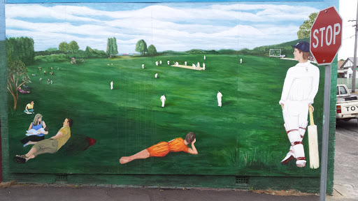 Cricket Day Mural