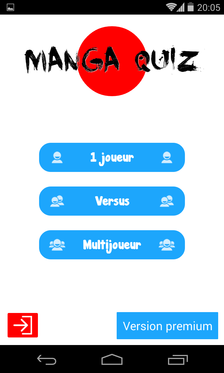 Manga Quiz Screen 2