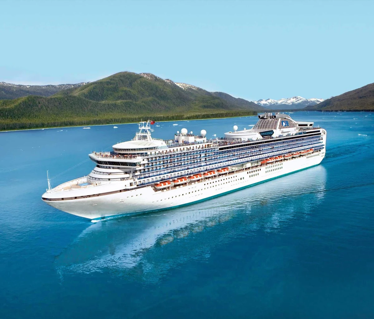 Diamond-Princess-in-Alaska - Diamond Princess has 700 balconies — perfect for you to take in the sweeping panoramas and seascapes.