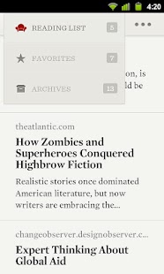 Readability - screenshot thumbnail