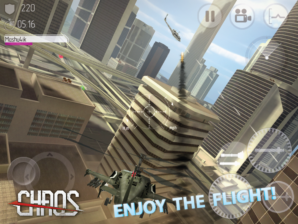 CHAOS Combat Helicopter HD #1 - screenshot