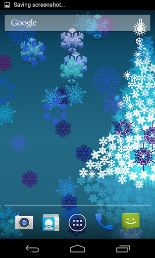 Colorful Snowflakes LWP