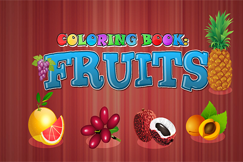 Coloring Book Fruits