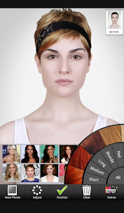 Celebrity Hairstyle Salon Screenshot