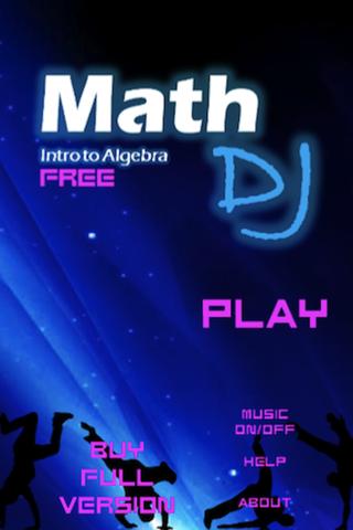 Math DJ: Intro to Algebra Free