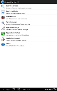 ParkAdmin for Android Screenshots 0