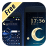 (FREE)NIGHT MOON GO BIG THEME mobile app icon