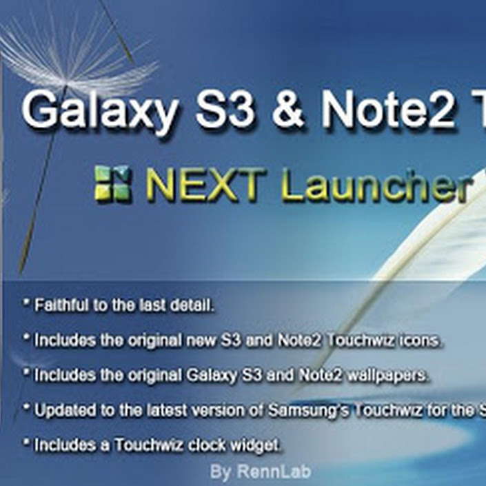 Next Launcher Galaxy S3 Note 2 APK 1.0