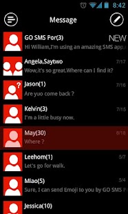 How to mod GOSMS WP8 Red Theme 2.0 apk for pc