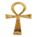 3d ankh amulet logo