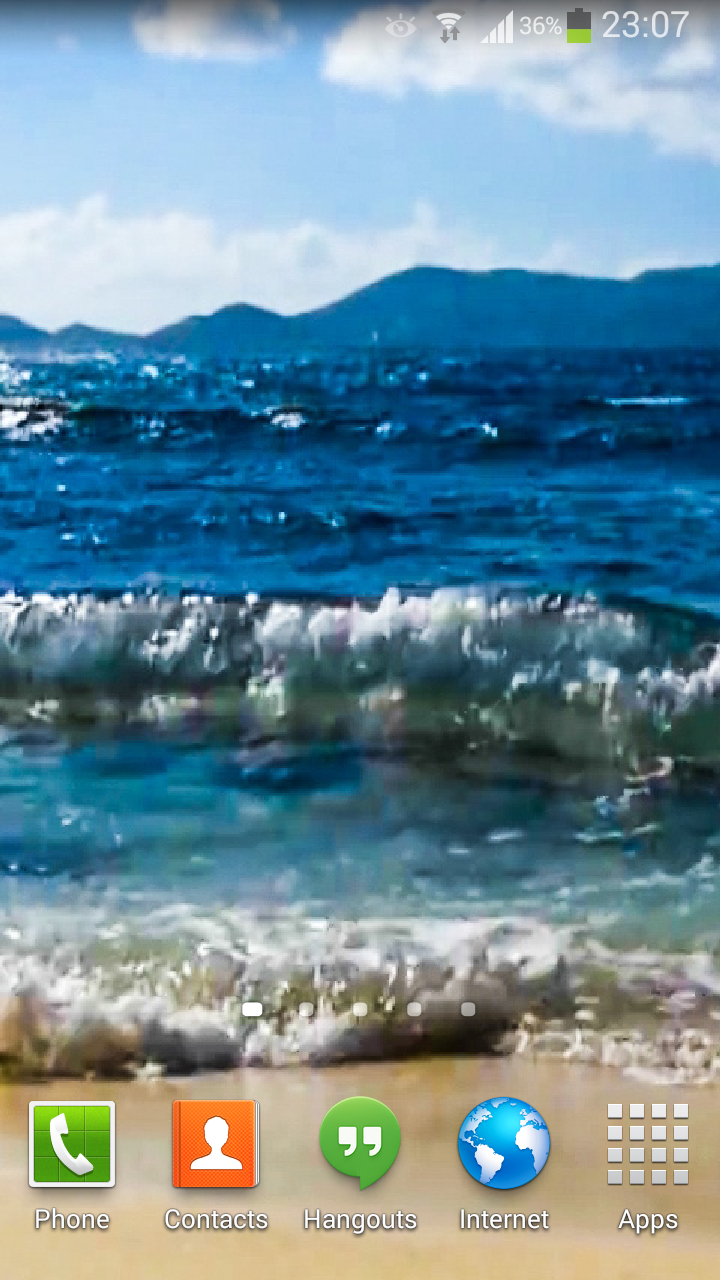 Ocean Waves Live Wallpaper 57 Screen 2