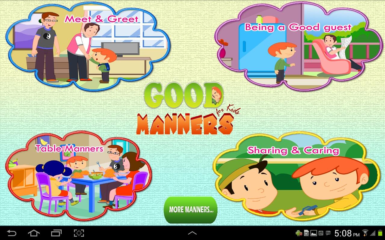 Essay writing on Good Manners / New speech topics for