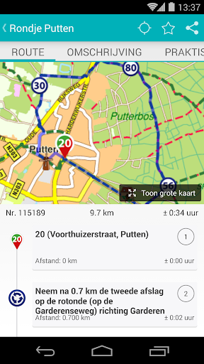 Route.nl Fiets Wandelroutes