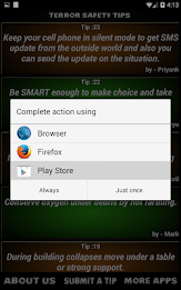 Terror Safety Tips poster 3