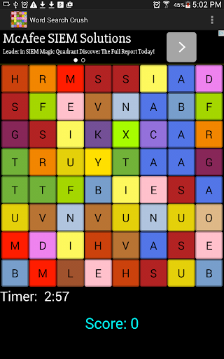 【免費拼字App】Word Search Crush Speedy-APP點子