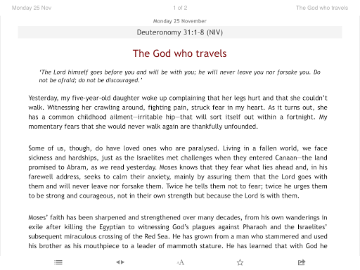 【免費書籍App】Day by Day with God-APP點子