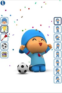 Talking Pocoyo Football Free