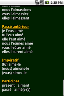 ProConjugate French Screenshots 4