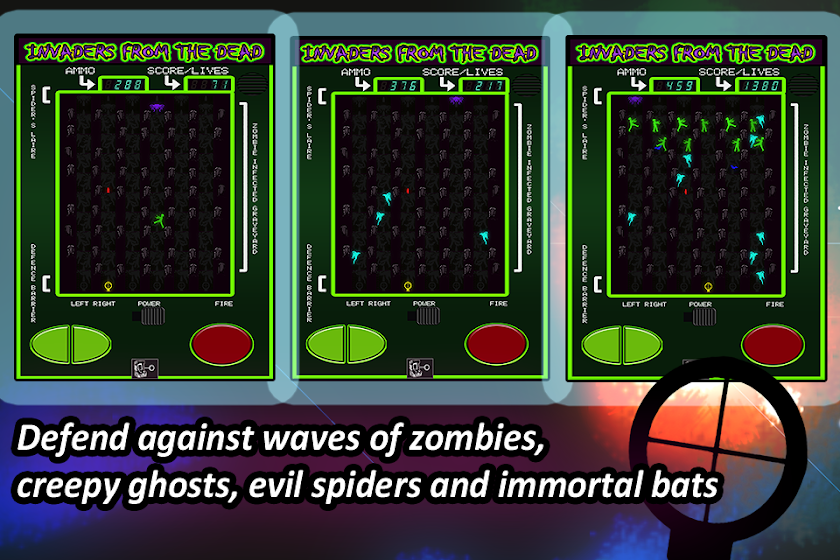 LCD Walking Dead Invaders! Screen 2