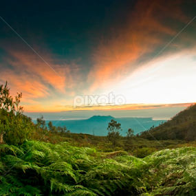 The Late Sunrise by Ikhlasul Amal - Landscapes Mountains & Hills