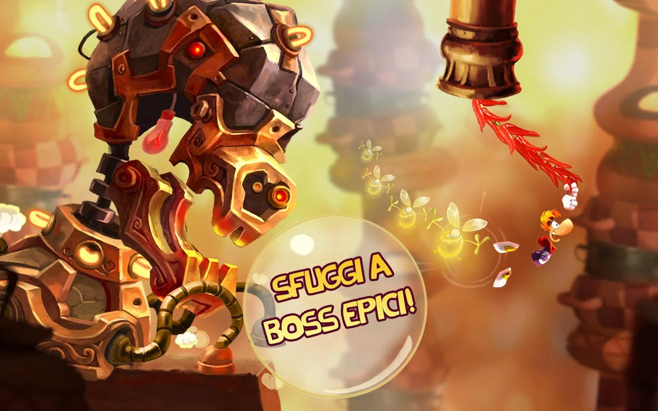  #iOS #Android   Ubisoft rilascia il fantastico Rayman Fiesta Run !!!!