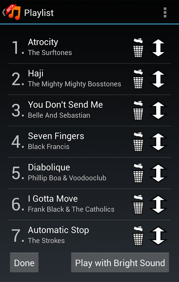 Bright Playlist Maker Key Screen 3