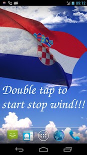 3D Croatia Flag banner