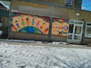 Colorful Children Mural