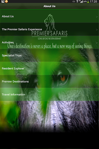 【免費旅遊App】Premier Safaris-APP點子