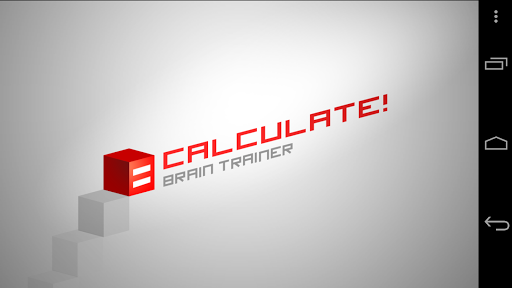 Calculate Brain trainer