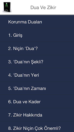 【免費書籍App】DUA VE ZİKİR-APP點子