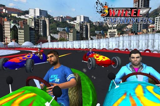 【免費賽車遊戲App】3 Wheel Madness (3D Car Race)-APP點子