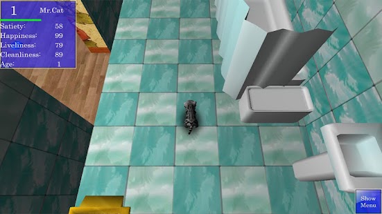 download Cute Pocket Cat 3D free