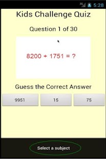 Lastest Kids Challenge Quiz APK for Android
