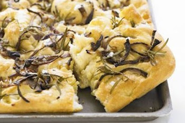 Red onion & rosemary focaccia