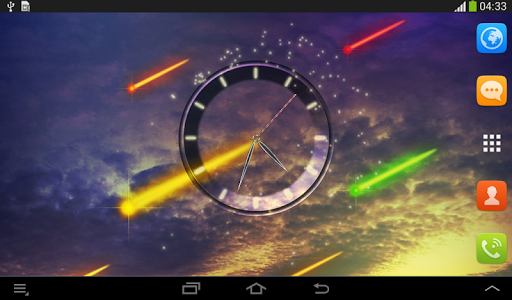 免費下載個人化APP|Meteor Clock Live Wallpaper app開箱文|APP開箱王