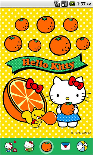 Hello Kitty Bubble Gum Theme