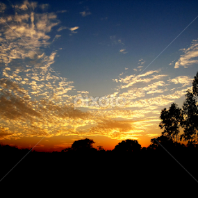 dusk by Tarunjyoti Tewari - Landscapes Sunsets & Sunrises