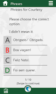 Learn Portuguese by WAGmob Screen 3