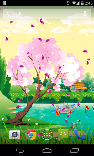 Seasons Spring Live Wallpaper