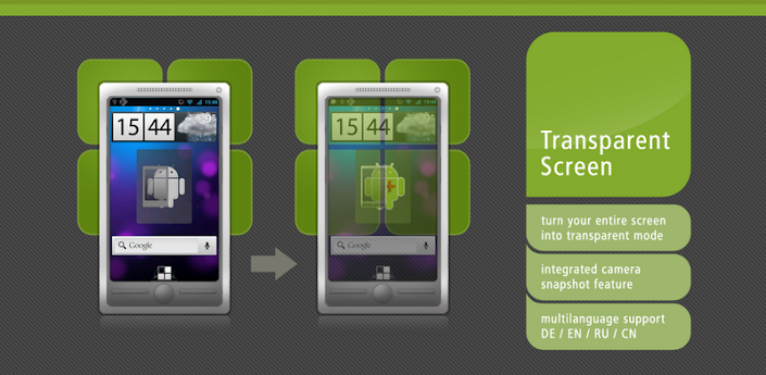 Transparent Screen PRO v2.25 APK