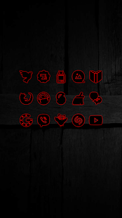 How to download Red Glow Go Apex Nova Theme 1.9.9 unlimited apk for android