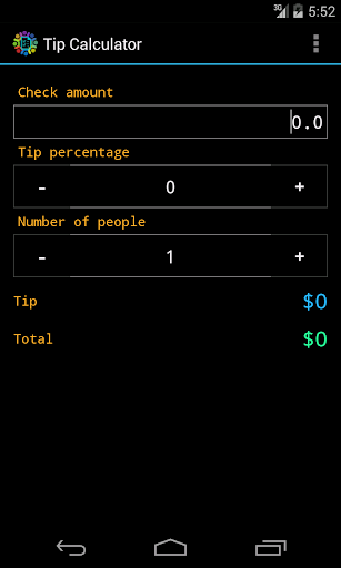 Tip Calculator