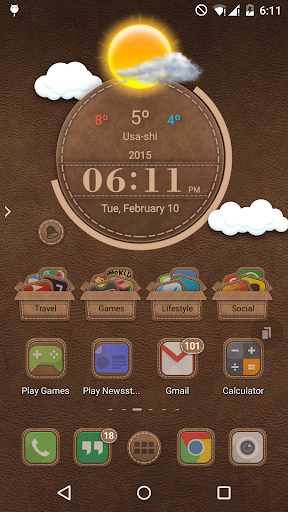 TSF Shell Leather Theme