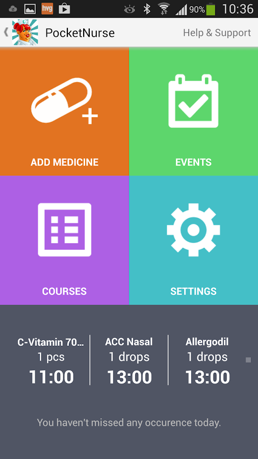 PocketNurse - Pill Reminder - screenshot