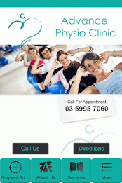 Advance Physio Clinic poster 1