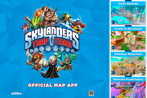 【免費娛樂App】Skylanders Trap Team Map App-APP點子