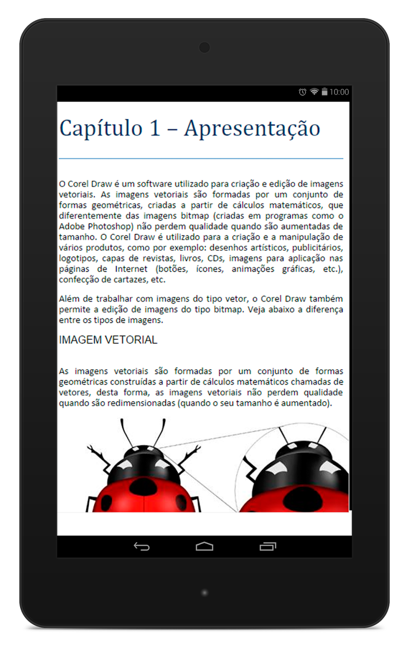 eBook Corel Draw X7(Português) Screen 3